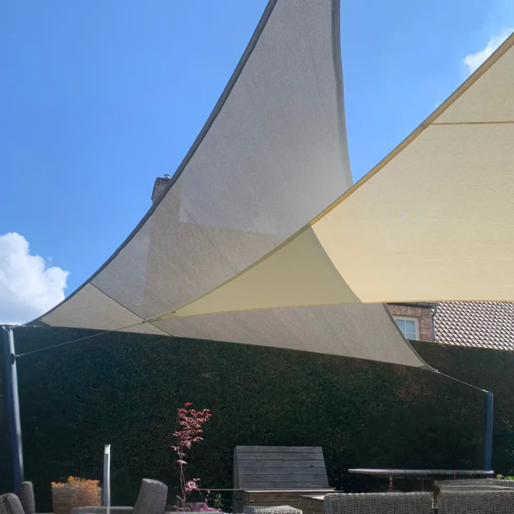 Sail AUSTRAL 340 - Wind-Resistant - Triangle (WHITE, 400*400*400 (6M2))