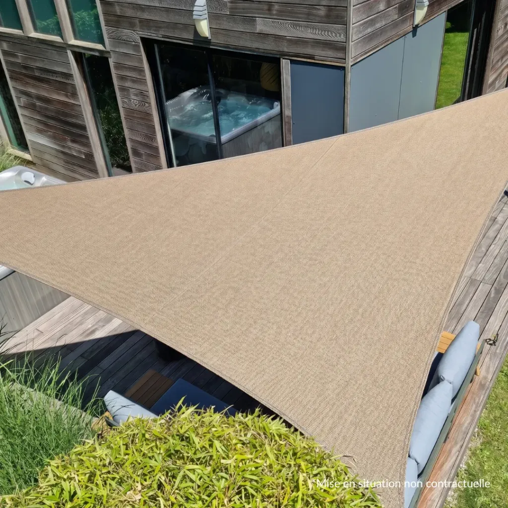 Zeil - ACRYLIC 275 - Waterafstotend - Driehoek INTEGRAL (400*400*400 (6M2))