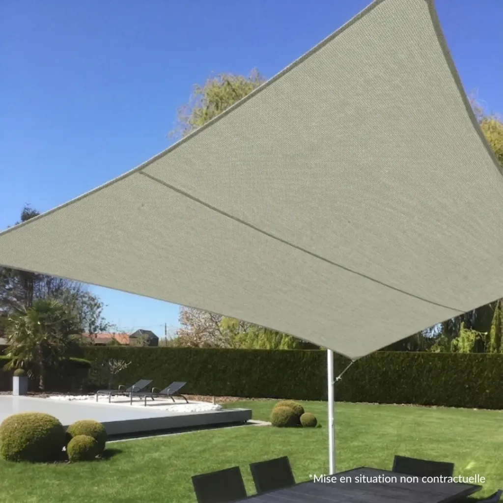 Zeil ACRYLIC 275 - Waterafstotend - Rechthoekig ALMOND (400*300 (10M2))