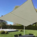 Voile ACRYLIC 275 - Déperlante - Rectangle ALMOND